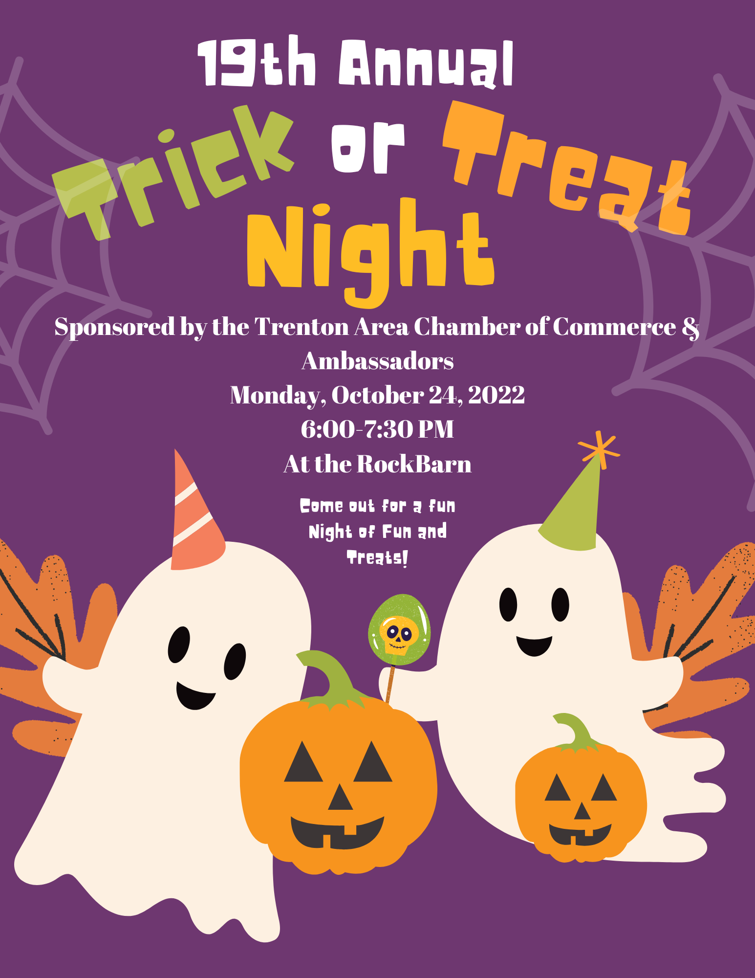 TrickorTreat Night Trenton Area Chamber of Commerce